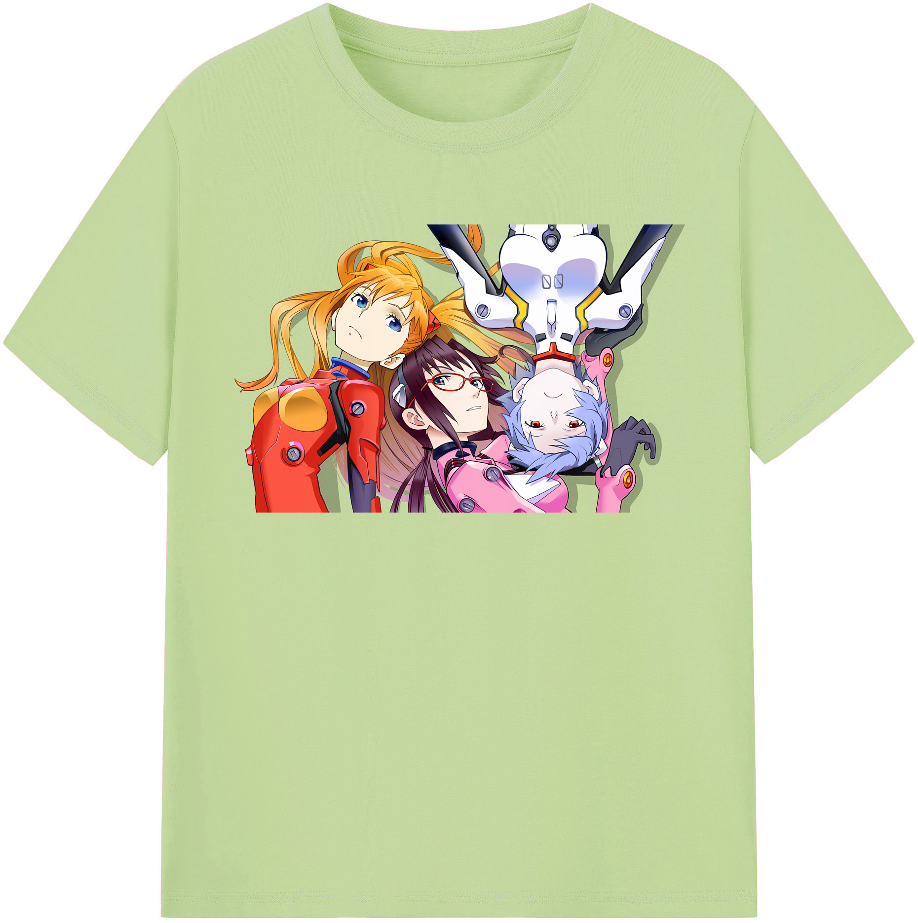 （画像用） EVA 新世紀エヴァンゲリオン 綿100％半袖Tシャツ（フロントプリント）